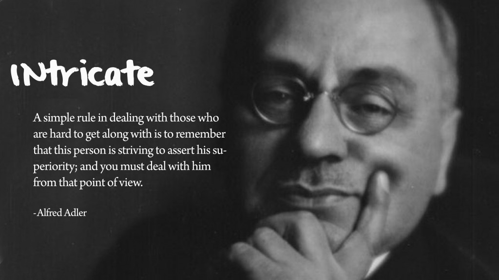 alfred adler known for