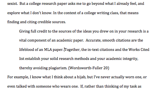 How do you cite a quote in an essay