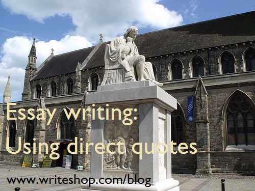Using quotations in essays   a guide   thoughtco