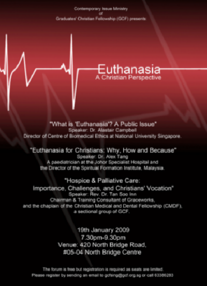 Discursive essay on euthanasia