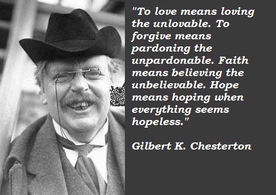 Image result for chesterton quotes