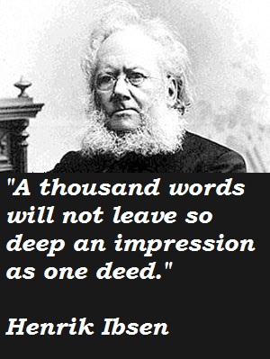 Henrik Ibsen's quotes, famous and not much - QuotationOf . COM