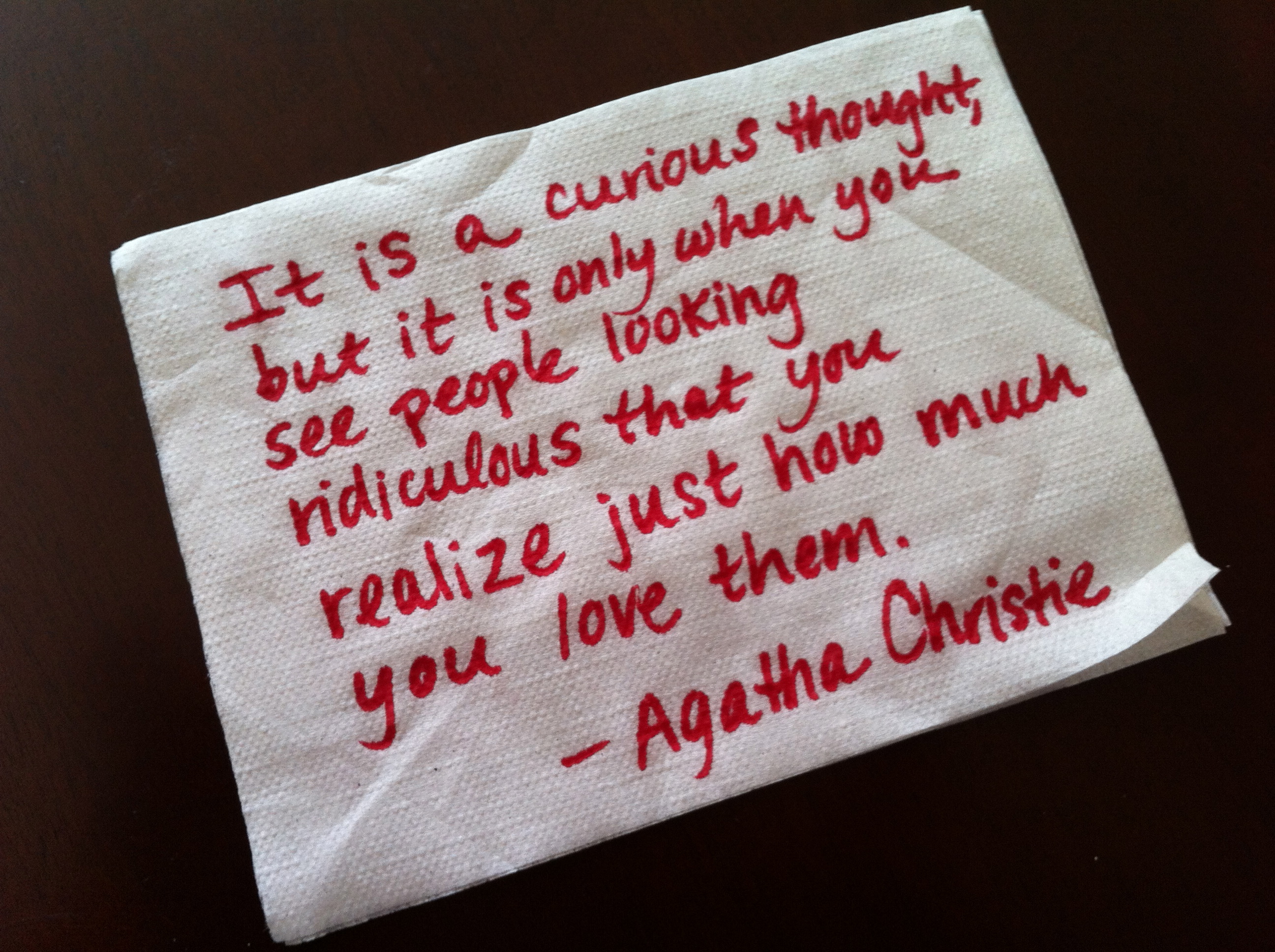 Famous quotes about \u002639;Napkin\u002639; QuotationOfCOM Famous quotes about \u002639;Napkin\u002639; QuotationOfCOM